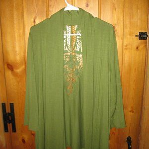 Women's green  sweater